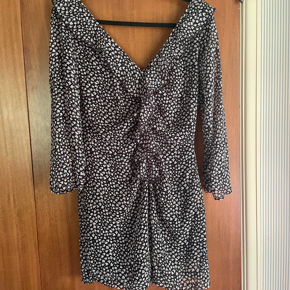 Romantic Ditsy Floral Romper - Zara - M - NWT